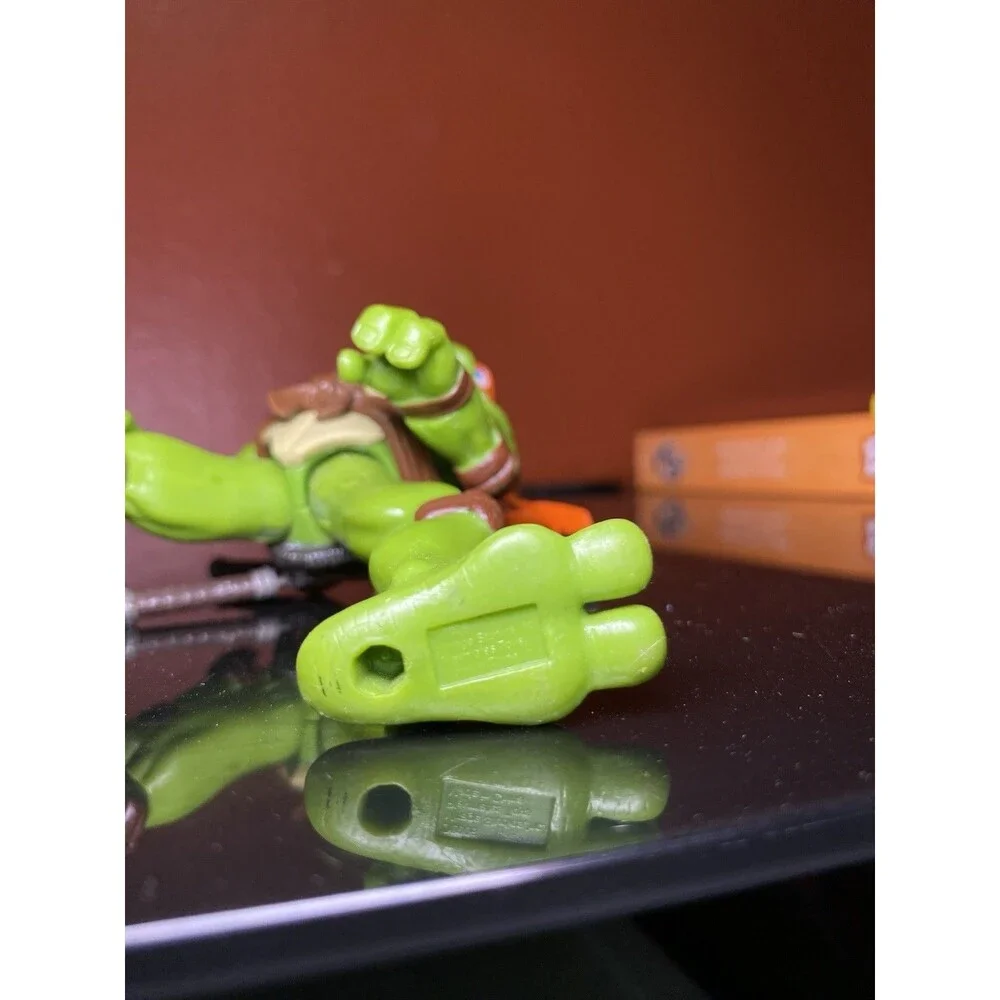 Vintage 2006 TMNT Michelangelo Action Figure Playmates Toys 5